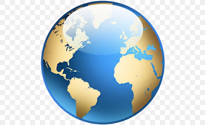 Globe World Map Earth Clip Art, PNG, 500x500px, Globe, Earth, Geography, Map, Planet Download Free