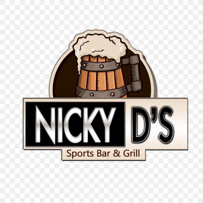 Nicky D's Sports Bar & Grill Nicky D's, PNG, 1500x1500px, Bar, Brand, Food, Label, Logo Download Free