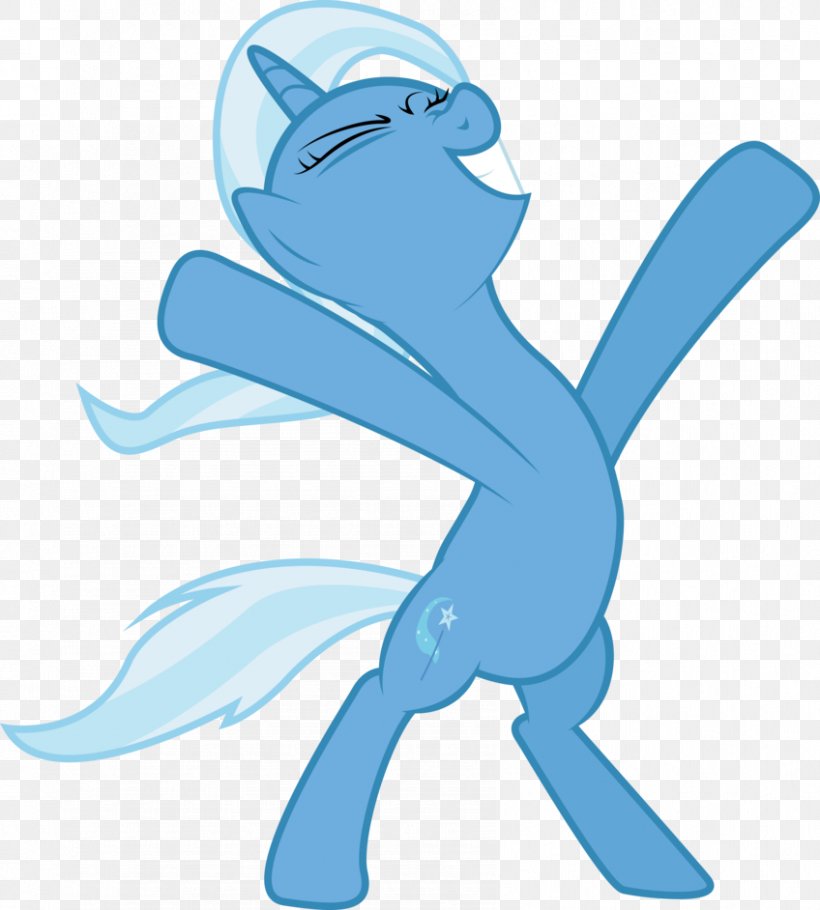 Trixie My Little Pony DeviantArt, PNG, 848x942px, Trixie, Art, Azure, Blue, Cartoon Download Free