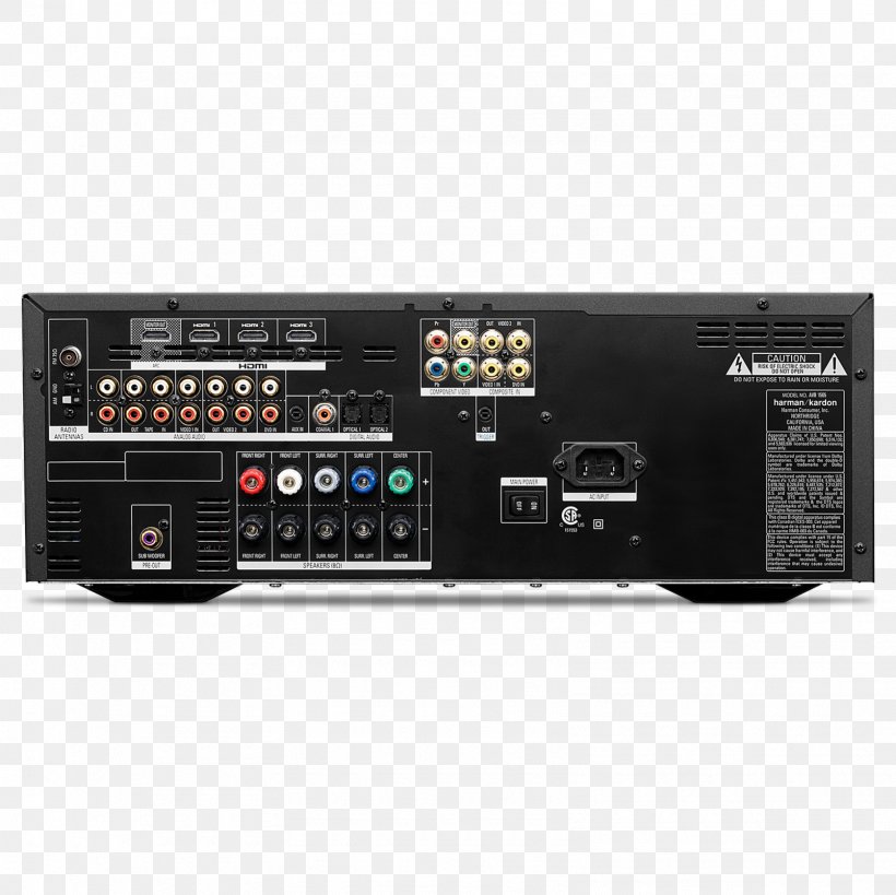 AV Receiver 5.1 Surround Sound Harman Kardon Home Theater Systems Radio Receiver, PNG, 1605x1605px, 51 Surround Sound, Av Receiver, Amplifier, Audio, Audio Equipment Download Free
