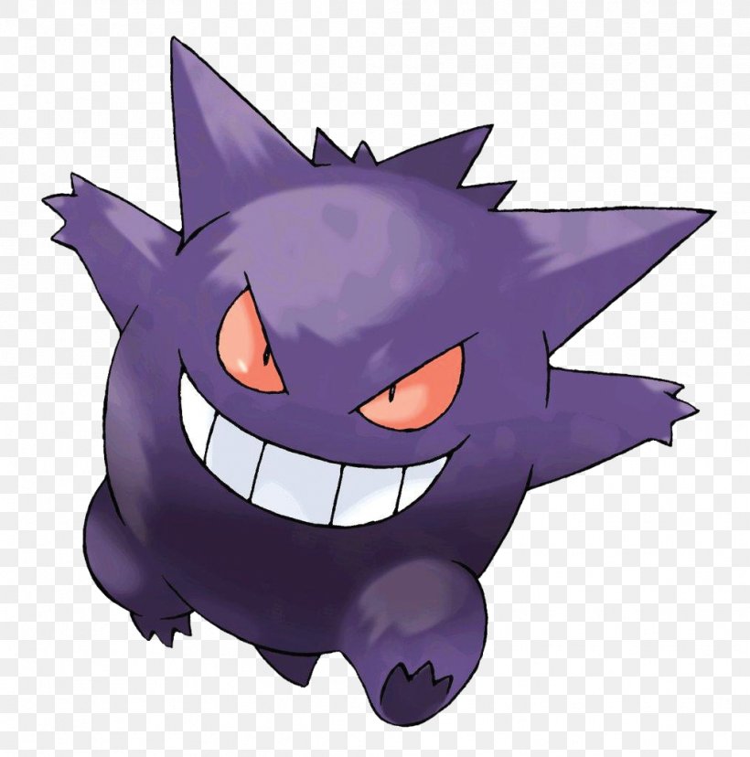 Pokémon Red And Blue Pokémon Gold And Silver Pokémon HeartGold And SoulSilver Gengar Haunter, PNG, 1014x1024px, Gengar, Beedrill, Cartoon, Clefable, Fictional Character Download Free