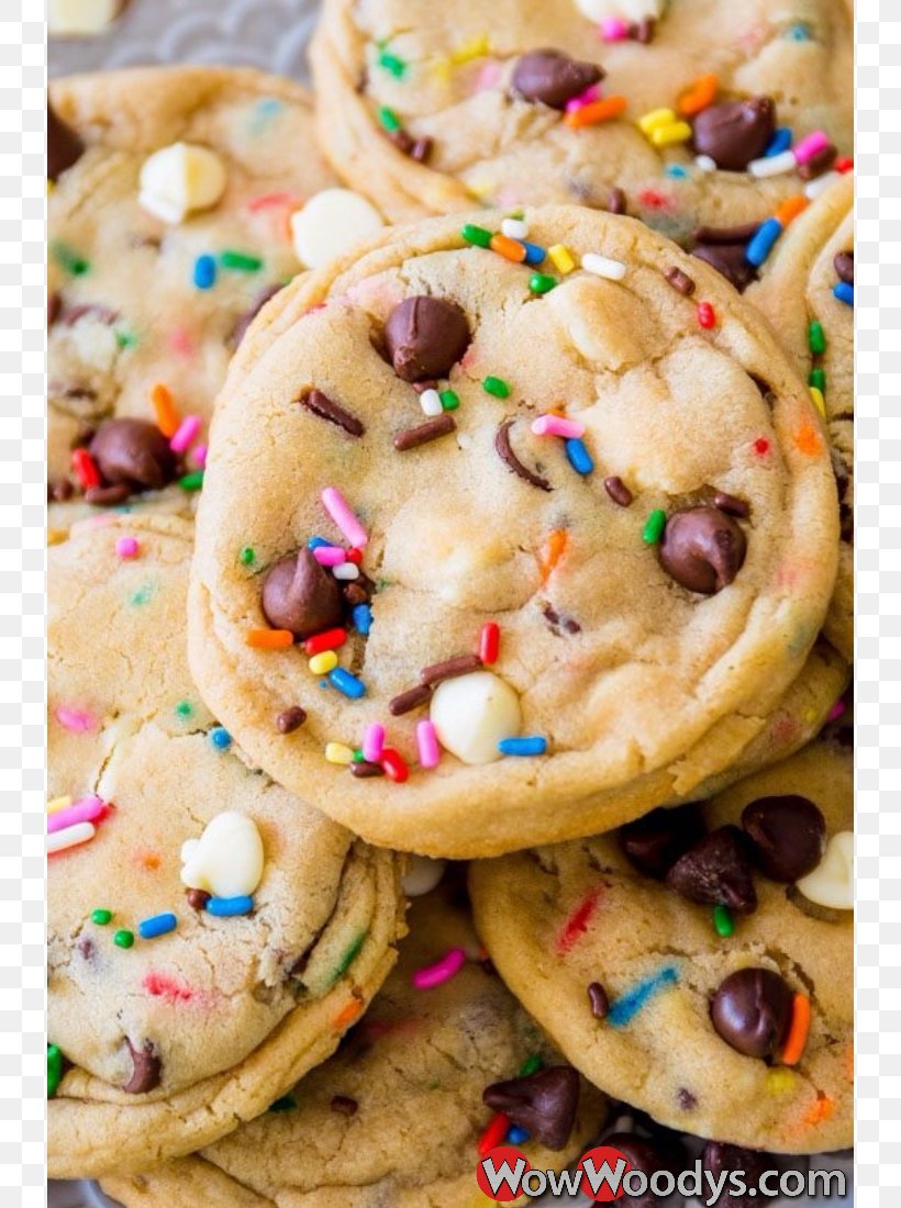 Chocolate Chip Cookie Confetti Cake Snickerdoodle Biscuits Recipe, PNG, 734x1100px, Chocolate Chip Cookie, Baked Goods, Baking, Batter, Biscuit Download Free