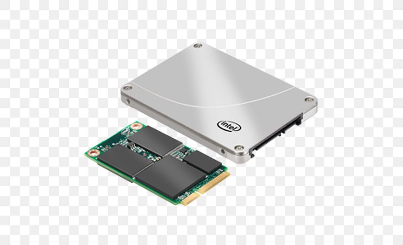 Intel Solid-state Drive Hard Drives Data Storage IOPS, PNG, 500x500px, Intel, Computer, Computer Component, Computer Hardware, Data Storage Download Free