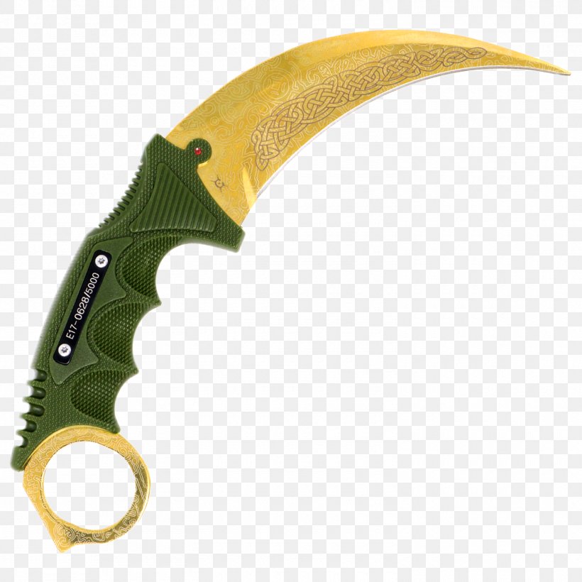 Knife Counter-Strike: Global Offensive Karambit Weapon Blade, PNG, 1500x1500px, Knife, Bayonet, Blade, Cold Steel, Cold Weapon Download Free