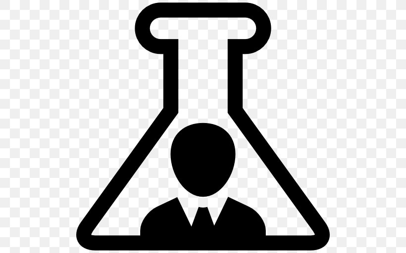 Laboratory Flasks Science Research, PNG, 512x512px, Laboratory, Area, Black, Black And White, Chemistry Download Free