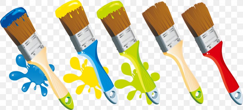 Paint Brushes Painting Vector Graphics Image, PNG, 1410x644px, Paint Brushes, Brush, Drawing, Eye Shadow, Paint Download Free
