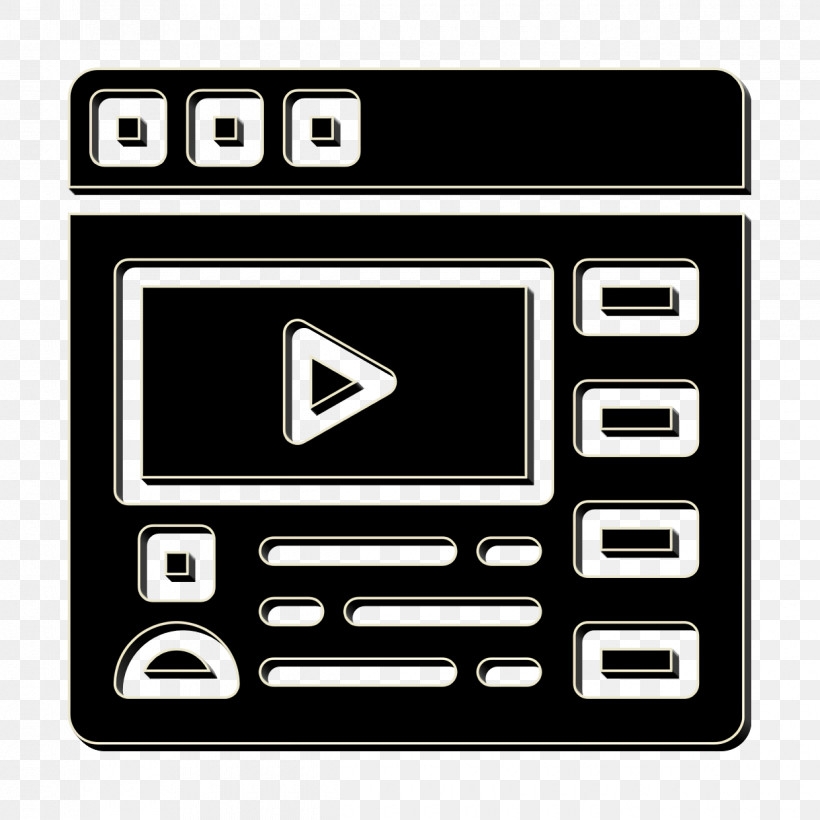 User Interface Icon User Interface Vol 3 Icon Video Stream Icon, PNG, 1240x1240px, User Interface Icon, Rectangle, Square, Technology, User Interface Vol 3 Icon Download Free