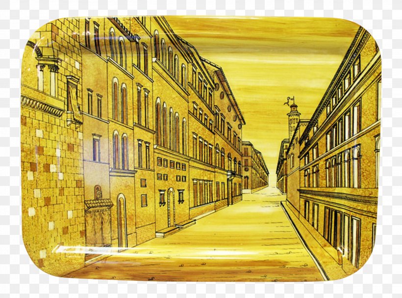 Yellow Tray Lijnperspectief Pattern Fornasetti, PNG, 2914x2167px, Yellow, Fornasetti, Lijnperspectief, Tray Download Free