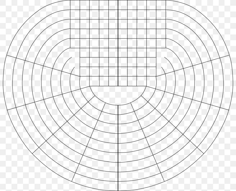 Circle Drawing Anamorphosis Concentric Objects, PNG, 800x665px, Drawing, Anamorphosis, Area, Art, Black And White Download Free