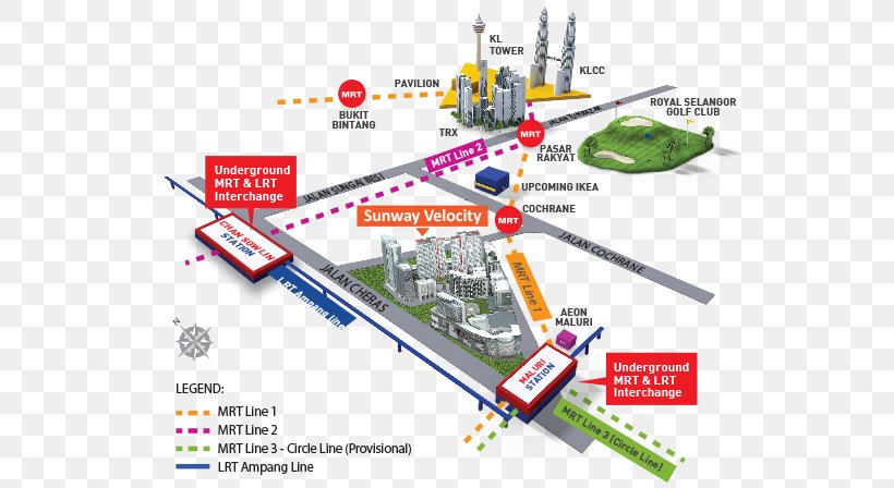 Maluri Station Sunway Velocity Mall Cheras, Kuala Lumpur Bukit Bintang Mass Rapid Transit, PNG, 608x448px, Cheras Kuala Lumpur, Area, Bukit Bintang, Diagram, Engineering Download Free