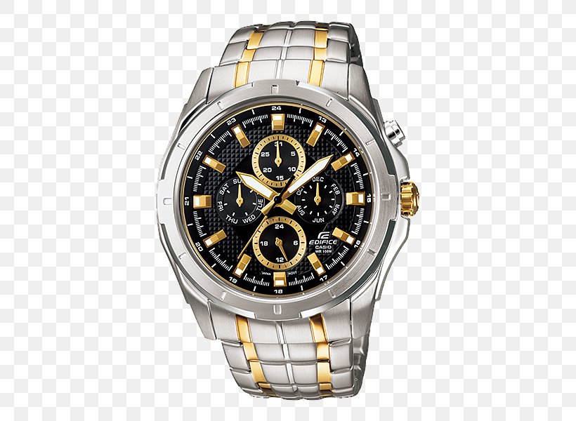 Watch Casio Edifice Clock G-Shock, PNG, 500x600px, Watch, Brand, Casio, Casio Edifice, Chronograph Download Free