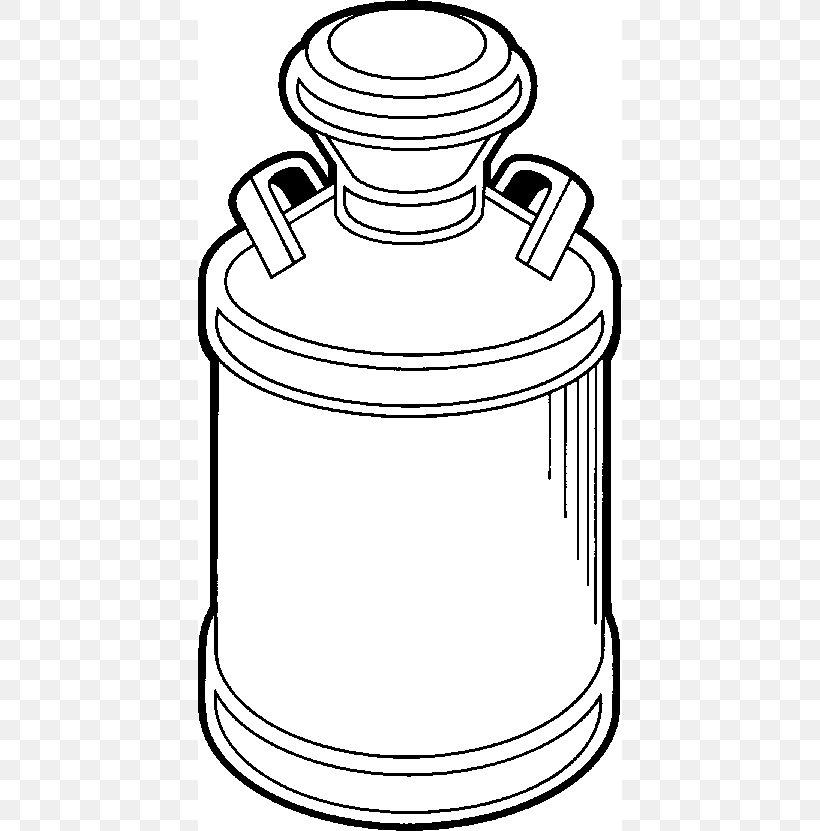 Milk Churn Milk Bottle Clip Art, PNG, 424x831px, Milk, Black And White, Bottle, Can Stock Photo, Container Download Free