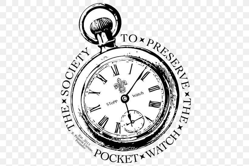 Pocket Watch Drawing Clip Art, PNG, 477x545px, Pocket Watch, Area, Artwork, Black And White, Body Jewelry Download Free