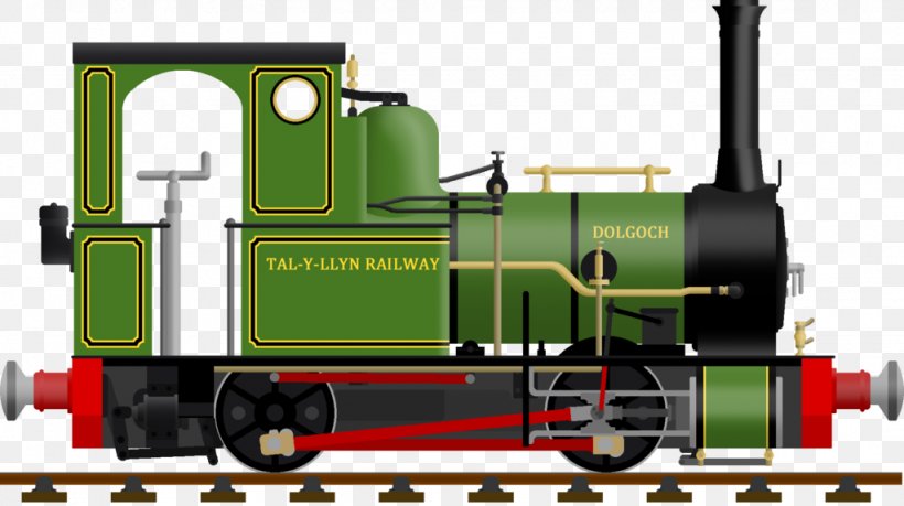 Talyllyn Railway Rail Transport Train Dolgoch, PNG, 1024x574px, Rail Transport, Art, Digital Art, Drawing, Edward Thomas Download Free