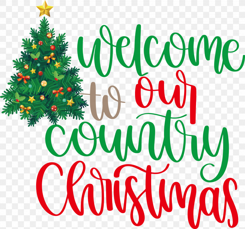 Welcome Christmas, PNG, 3000x2805px, Welcome Christmas, Christmas Day, Christmas Ornament, Christmas Ornament M, Christmas Tree Download Free