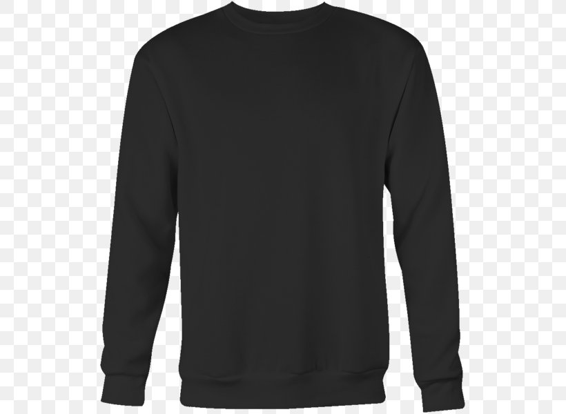 Long-sleeved T-shirt Hoodie Long-sleeved T-shirt Top, PNG, 600x600px, Tshirt, Active Shirt, Black, Clothing, Collar Download Free