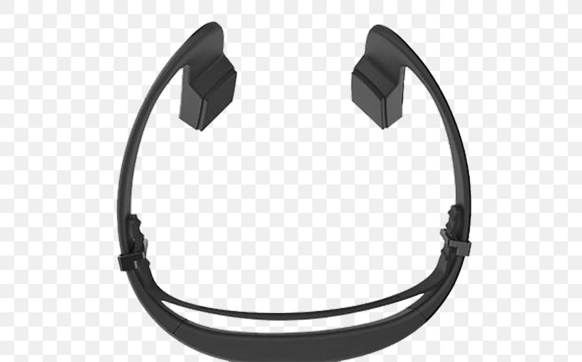 Microphone Headphones Bone Conduction Bluetooth Headset, PNG, 554x510px, Microphone, Black And White, Bluetooth, Bone Conduction, Ear Download Free