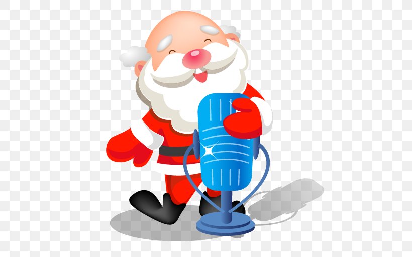 Christmas Ornament Fictional Character Illustration, PNG, 512x512px, Santa Claus, Choir, Christmas, Christmas Music, Christmas Ornament Download Free