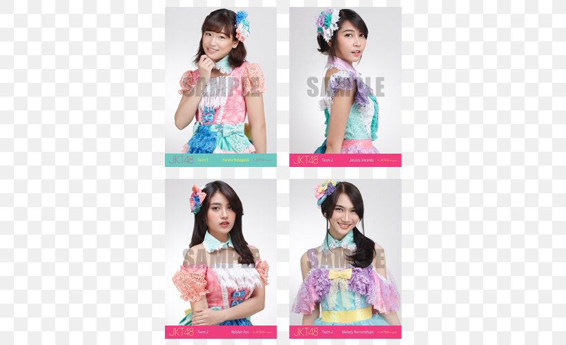 JKT48 AKB48 Group Photography Wig, PNG, 500x500px, Watercolor, Cartoon, Flower, Frame, Heart Download Free