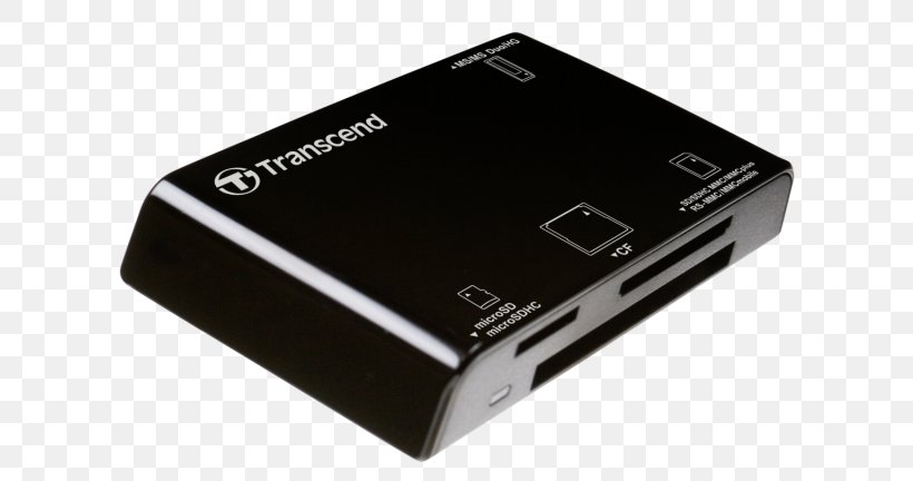 Memory Card Readers Secure Digital CompactFlash Transcend Information, PNG, 640x432px, Card Reader, Adapter, Compactflash, Data Storage Device, Electronic Device Download Free