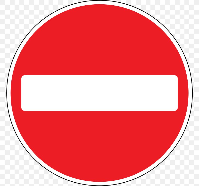 Traffic Sign Symbol Clip Art, PNG, 768x768px, Traffic Sign, Area, No Symbol, Prohibitory Traffic Sign, Red Download Free
