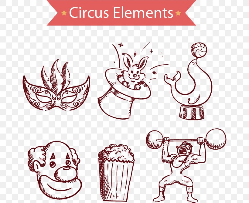 Circus Drawing Euclidean Vector, PNG, 672x669px, Elements Hong Kong, Area, Circus, Circus Train, Clip Art Download Free