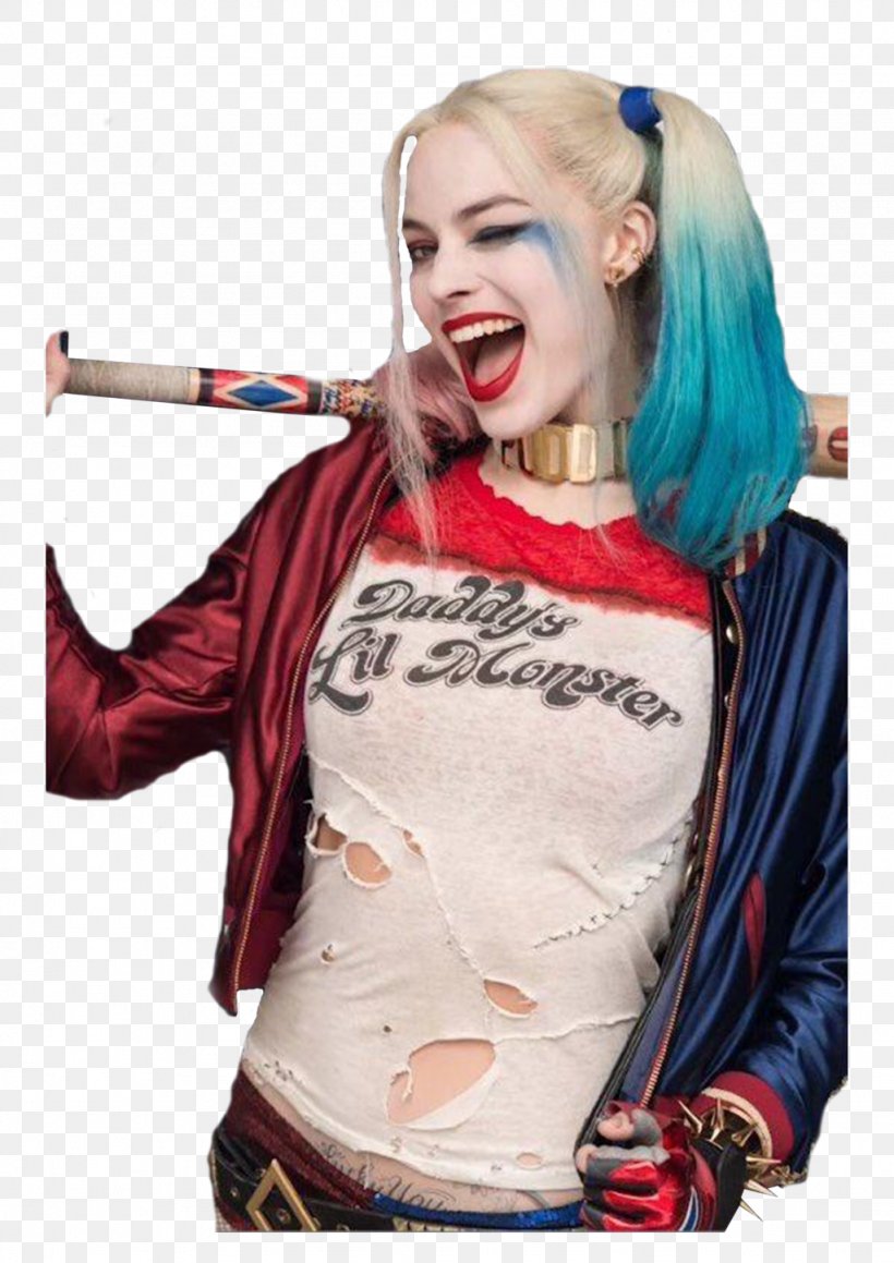 Margot Robbie Harley Quinn Joker Amanda Waller Batman, PNG, 1024x1448px, Watercolor, Cartoon, Flower, Frame, Heart Download Free