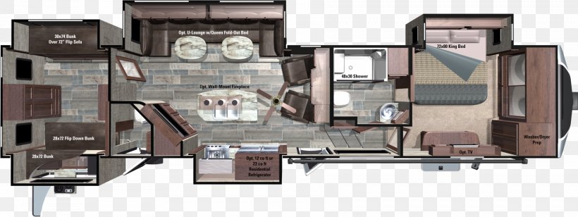 Campervans Fifth Wheel Coupling Room Caravan General R.V. Center, Inc., PNG, 1804x679px, Campervans, Caravan, Fifth Wheel Coupling, Floor Plan, Furniture Download Free