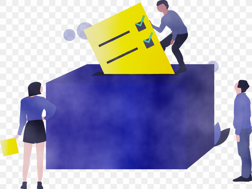 Job Electric Blue Gesture Business, PNG, 3000x2255px, Vote, Business, Election Day, Electric Blue, Gesture Download Free