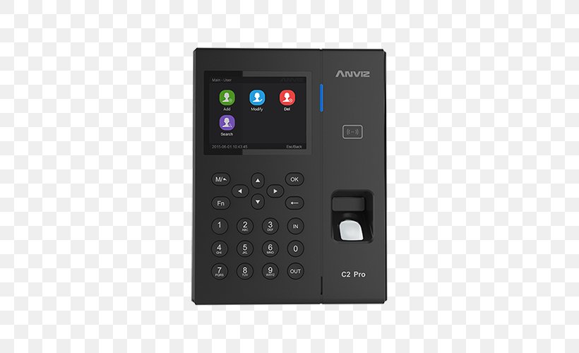 Radio-frequency Identification Access Control Fingerprint Time And Attendance Biometrics, PNG, 500x500px, Radiofrequency Identification, Access Control, Biometrics, Electronic Device, Electronic Instrument Download Free