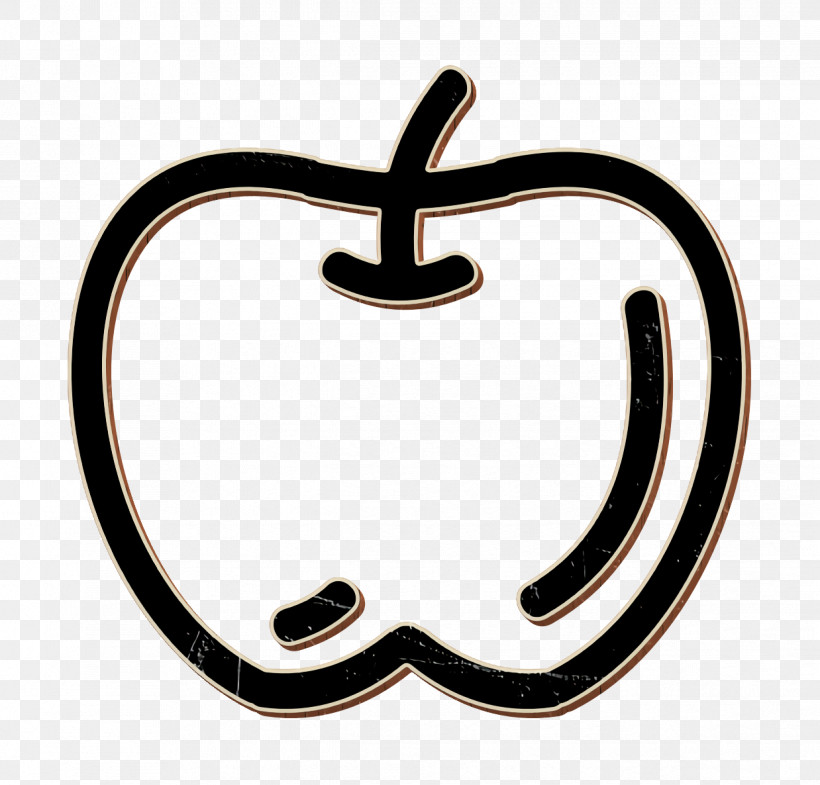 Apple Hand Drawn Fruit Outline Icon Fruit Icon Food Icon, PNG, 1238x1186px, Fruit Icon, Apple, Fast Food, Food Icon, Fruit Download Free