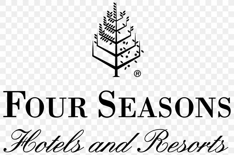Four Seasons Hotels And Resorts Logo Agadir Four Seasons Hotel Baku, PNG, 2000x1333px, Four Seasons Hotels And Resorts, Agadir, Black And White, Brand, Calligraphy Download Free