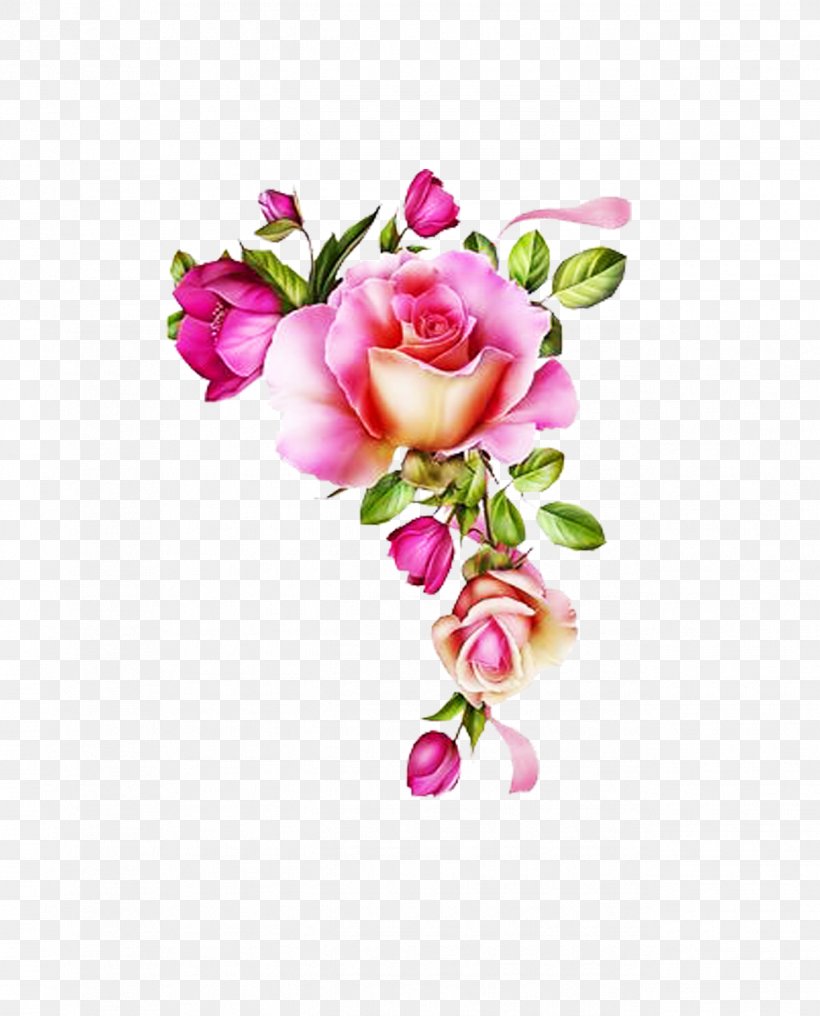 Rose Floral Design Clip Art Pink Flowers, PNG, 1291x1600px, Rose, Art, Artificial Flower, Blossom, Bouquet Download Free