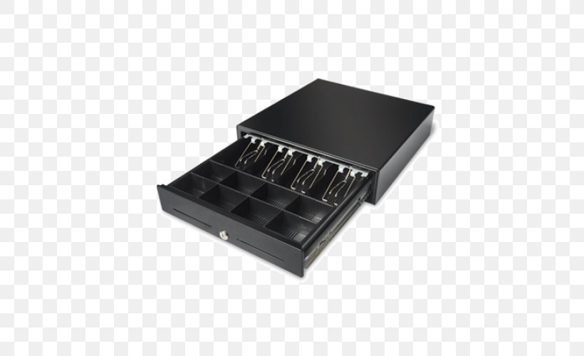 Cash Register Point Of Sale Drawer Packaging And Labeling Coin, PNG, 500x500px, Cash Register, Barcode Scanners, Chest Of Drawers, Coin, Computer Download Free