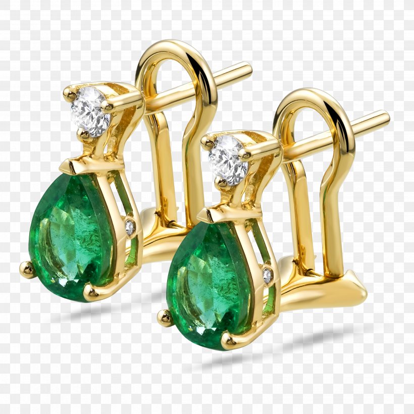 Emerald Earring Jewellery Diamond Oorstekers, PNG, 3086x3086px, Emerald, Body Jewelry, Carat, Diamond, Earring Download Free