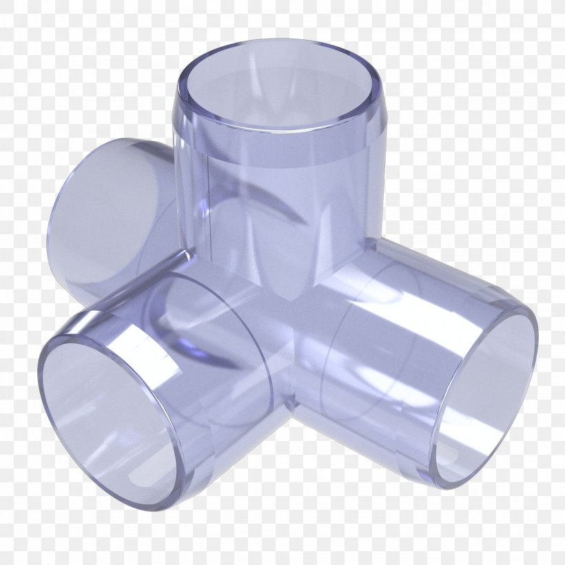 Formufit 4-Way Tee PVC Fitting Piping And Plumbing Fitting Polyvinyl Chloride Pipe Plastic, PNG, 2048x2048px, Piping And Plumbing Fitting, Chlorinated Polyvinyl Chloride, Compression Fitting, Cylinder, Glass Download Free