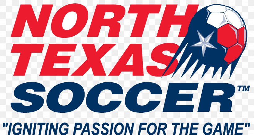 Logo North Texas Soccer Association Banner Brand, PNG, 2253x1200px, Logo, Advertising, Area, Banner, Brand Download Free