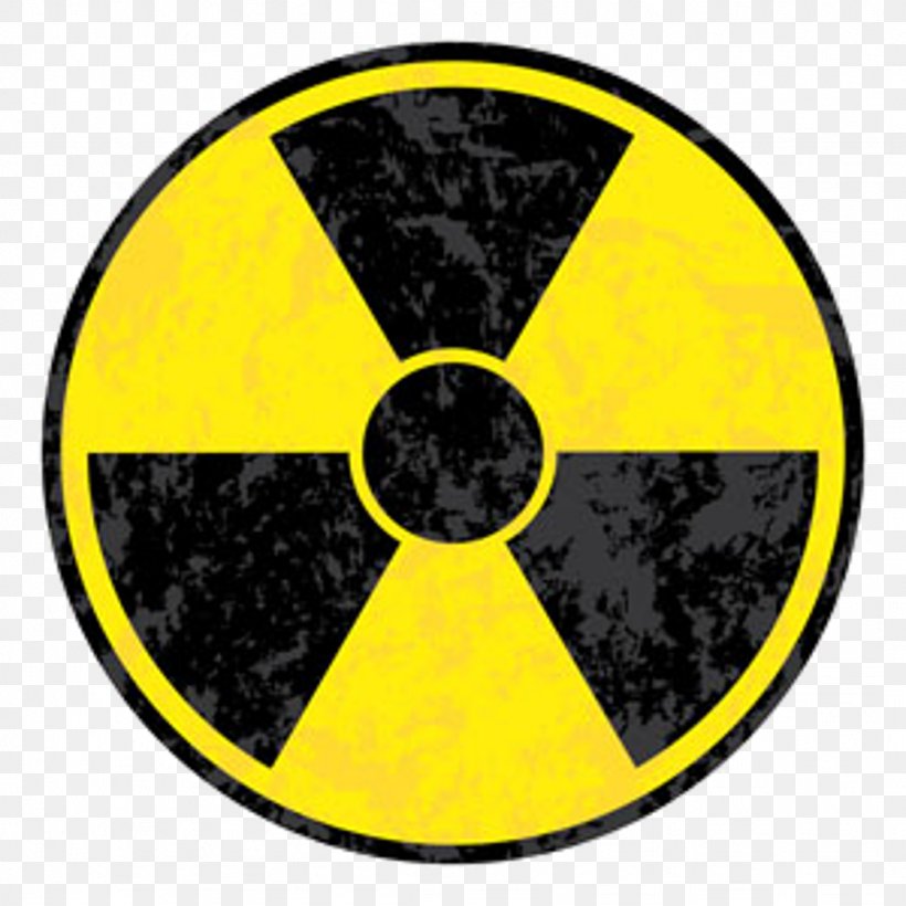 Radiation Radioactive Decay Nuclear Power Biological Hazard Hazard Symbol, PNG, 1024x1024px, Radiation, Area, Biological Hazard, Geiger Counters, Hazard Symbol Download Free