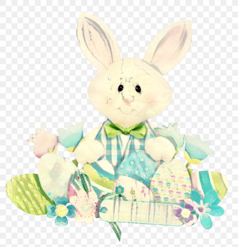 Clip Art Image Easter Bunny, PNG, 1912x1981px, Easter, Animal Figure, Decoupage, Domestic Rabbit, Easter Bunny Download Free