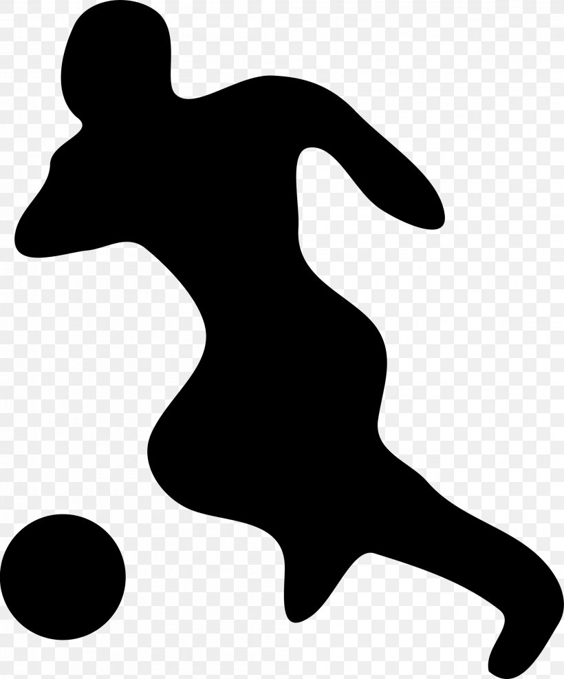 Football Player Silhouette Clip Art, PNG, 1994x2400px, Football Player, Ball, Black, Black And White, Dog Like Mammal Download Free