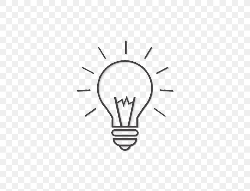 Incandescent Light Bulb Euclidean Vector, PNG, 626x626px, Light, Area, Black, Black And White, Brand Download Free