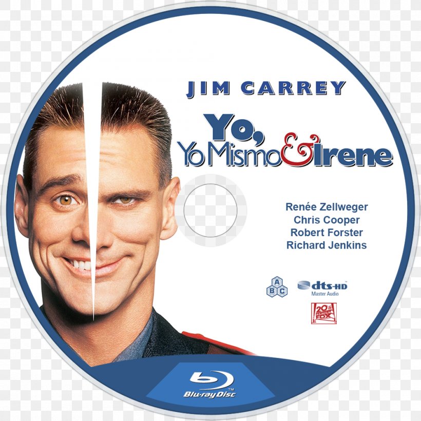 Jim Carrey Me, Myself & Irene Film Hank Evans Comedy, PNG, 1000x1000px, Jim Carrey, Brand, Chris Cooper, Comedy, Dumb And Dumber Download Free