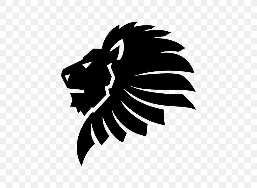 Lion Roar Clip Art, PNG, 600x600px, Lion, Black, Black And White, Craft, Decal Download Free