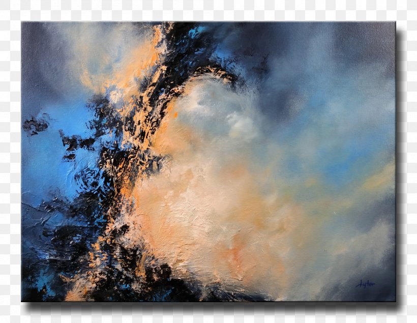 Oil Painting Art Sky Canvas, PNG, 1000x775px, Painting, Art, Artist, Atmosphere, Blue Download Free