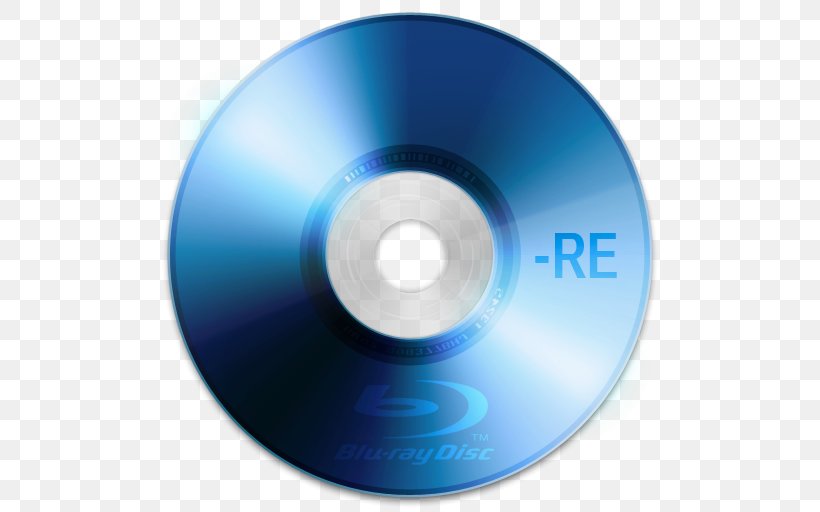 Compact Disc Blu-ray Disc, PNG, 512x512px, Compact Disc, Blue, Bluray Disc, Computer Component, Data Storage Device Download Free