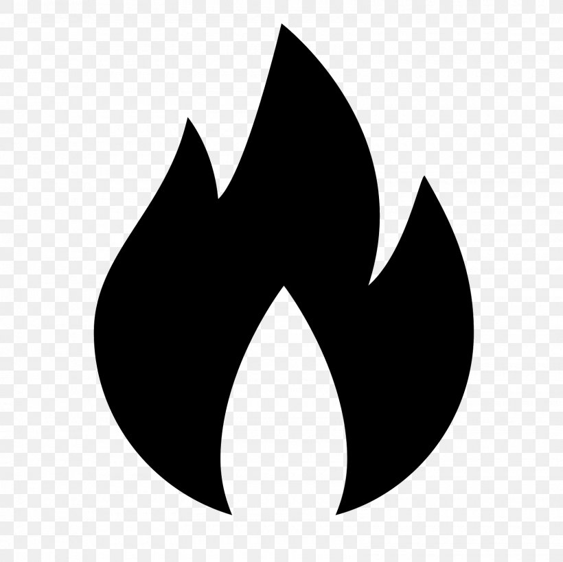 Flame Symbol, PNG, 1600x1600px, Flame, Black, Black And White, Combustion, Conflagration Download Free