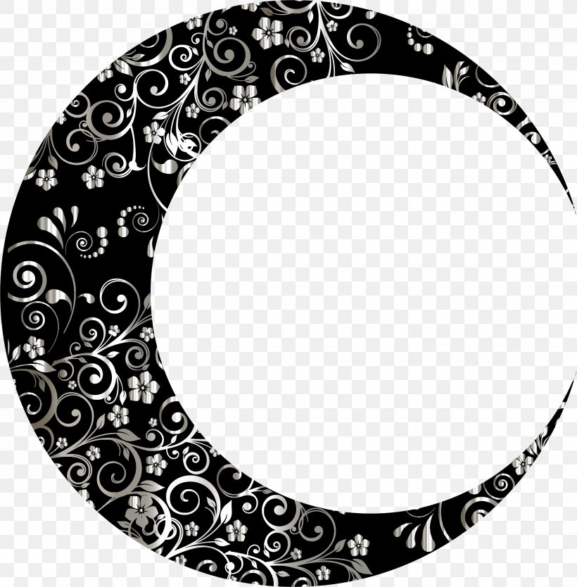 Moon Lunar Phase Art Color Clip Art, PNG, 2264x2304px, Moon, Abstract Art, Art, Black, Black And White Download Free