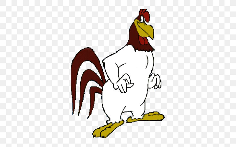Rooster Foghorn Leghorn Leghorn Chicken Egghead Jr. Daffy Duck, PNG, 512x512px, Rooster, Animal Figure, Art, Artwork, Beak Download Free