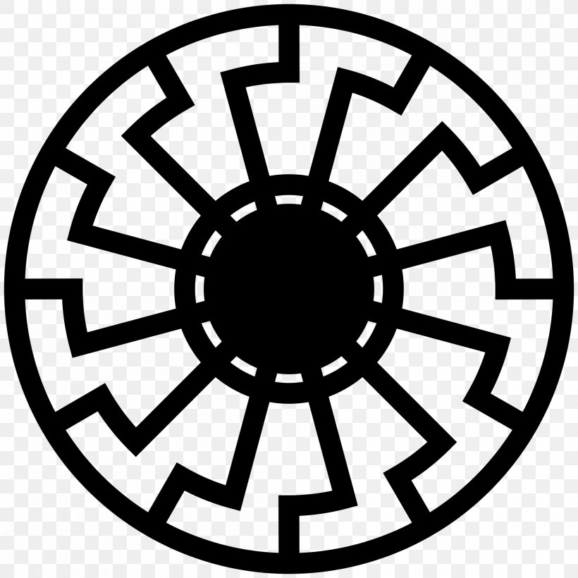 Wewelsburg Black Sun Solar Symbol Sun Cross, PNG, 2000x2000px, Wewelsburg, Area, Bicycle Wheel, Black And White, Black Sun Download Free