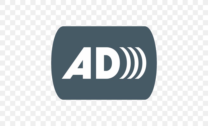 Audio Description Television Film Closed Captioning, PNG, 500x500px, Audio Description, Brand, Closed Captioning, Film, Logo Download Free